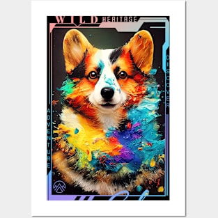 Corgi Dog Pet Cute Adorable Animal Compagnon Posters and Art